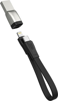 XO Μετατροπέας USB-C male σε Lightning male (NB-Q170B)