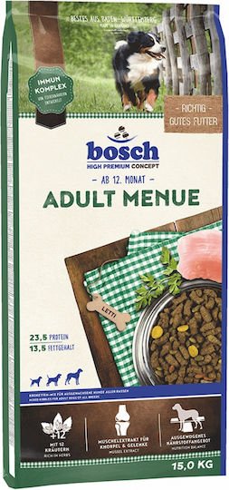 Adult Menue 3kg Dry Food for Adult Dogs with Poultry