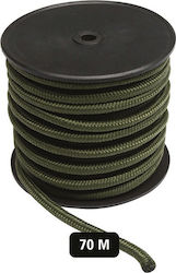 Mil-Tec Commando Σχοινί Διαμέτρου 5mm με Μήκος 70m Σχοινί 5mm / 70m Χακί