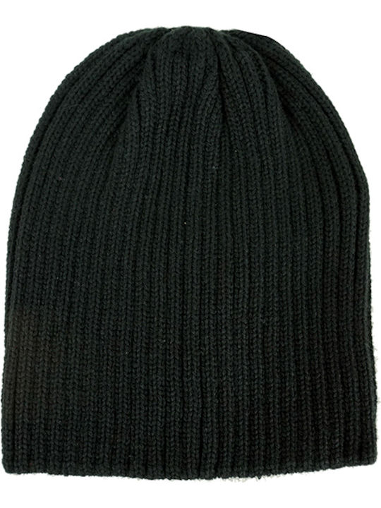 Jack & Jones Ribbed Beanie Cap Black -Black