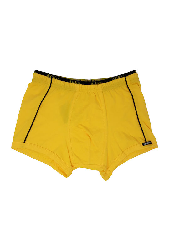 Apple Boxer Мъжки боксерки 1Опаковка Жълто / черно