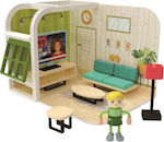 Joueco Jucărie Miniatură Playset Σαλόνι 80109