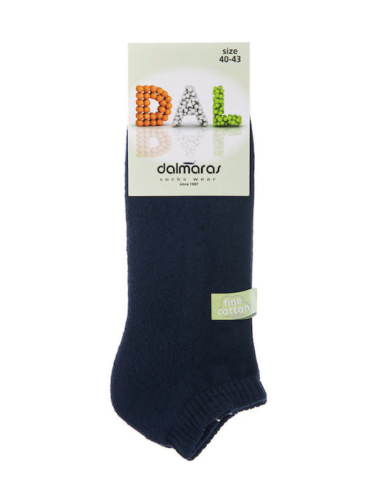 Dal 909 Herren Einfarbige Socken Navy 1Pack