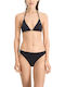 Bikinihosen Slip Schwarz
