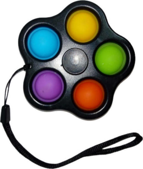 Pop It Fidget Spinner Silicone Black