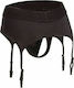 Calexotics Boundless Thong with Garter L / XL Εσώρουχο σε Μαύρο Χρώμα