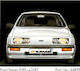 Kamei Spoiler Car Front Compatible with Ford Sierra 1985-1987