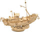 Robotime Wooden Construction Toy Fishing Ship