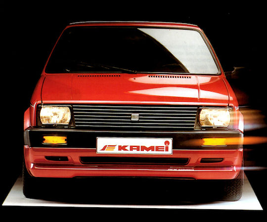 Kamei Spoiler Car Front Compatible with Seat Ibiza