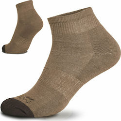 Pentagon Short Hunting Socks in Brown color