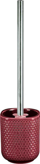 Kleine Wolke Mila 8401452856 Ceramic Toilet Brush Burgundy