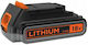 Black & Decker Батерия за Инструменти Литиеви 18V с Капацитет 2.5Ах