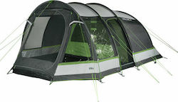 High Peak Bozen 5.0 Tunnel Green with Double Cloth for 5 People