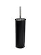 Chios Hellas 31861 Metallic Toilet Brush Black Black
