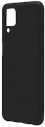 iNOS Liquid Back Cover Silicon Negru (Galaxy A12)