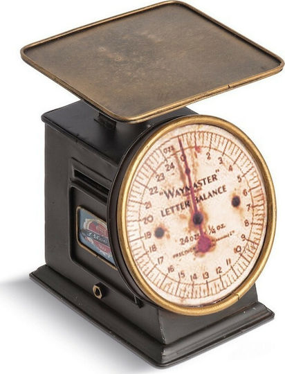 Parisis Miniatură Decorativă Metal Cântar Maro 12x13x15.5cm 1buc Parisis Miniatură Decorativă Metal Cântar Maro 12x13x15.5cm 1buc