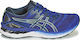 ASICS Gel-Nimbus 23 Ανδρικά Αθλητικά Παπούτσια Running Monaco Blue / Bright Lime