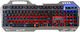 Rebeltec Discovery 2 Gaming Keyboard with RGB Lighting (English US) Silver