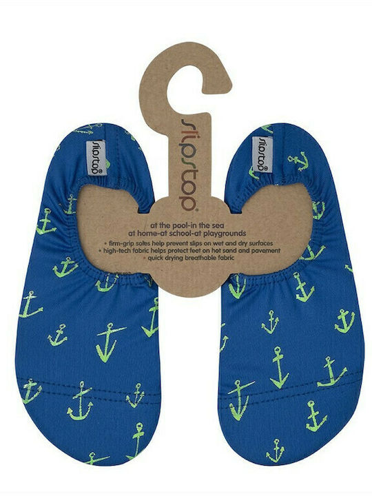 Slipstop Marine Παιδικά Παπουτσάκια Θαλάσσης Μπλε
