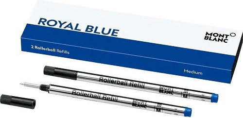 MontBlanc 2 Ανταλλακτικά Μελάνια για Στυλό Medium Μπλε