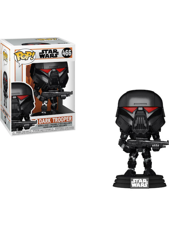 Funko Pop! Movies: Star Wars: The Mandalorian - Dark Trooper 466 Bobble-Head