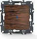 Aca Prime Recessed Wall Switch Single Without F...