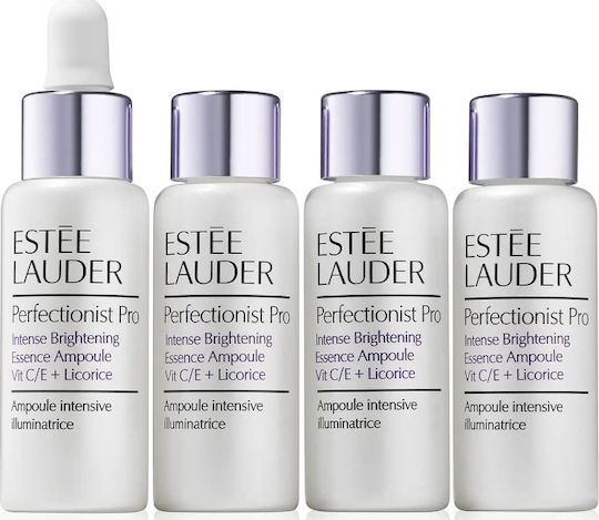 Estee Lauder Perfectionist Pro Intense Brightening Anti-aging Essence Face with Vitamin C & Vitamin E 4x10ml