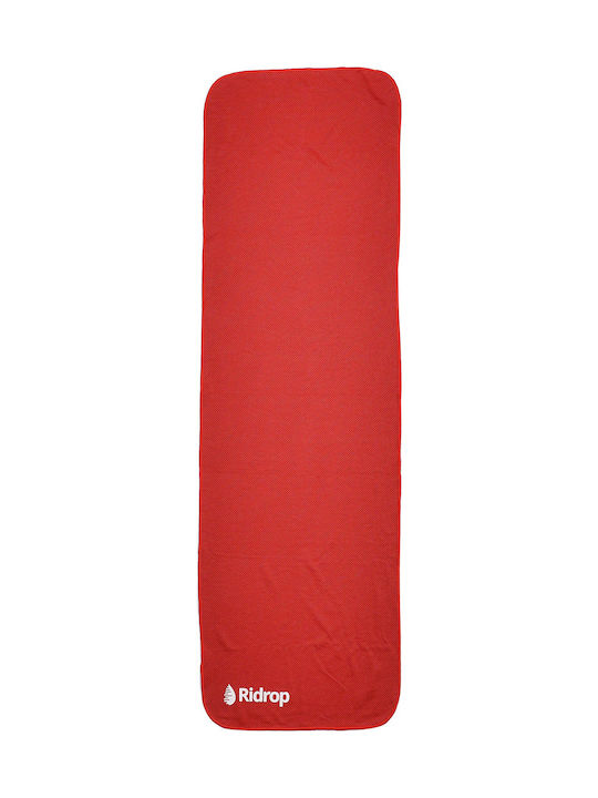 Ridrop Gymnastikhandtuch Kühlung Rot 100x30cm