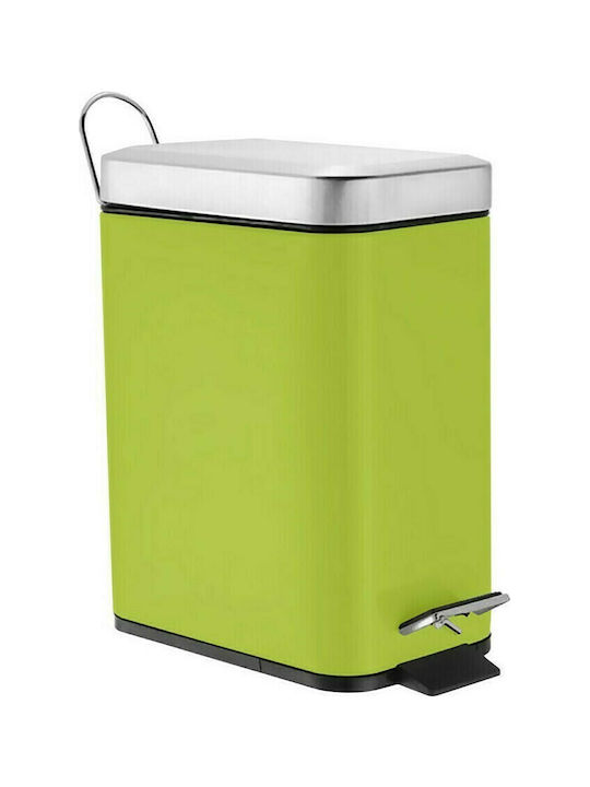 Casetti BAN601 Metallic Toilet Bin 5lt Green