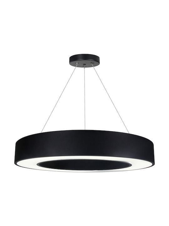 Alphab2b Pendant Lamp with Built-in LED Black