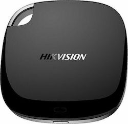 Hikvision T100 USB 3.0 / USB-C Εξωτερικός SSD 512GB 2.5" Μαύρο