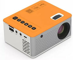 UC28DH Mini Projector με Ενσωματωμένα Ηχεία Πορτοκαλί