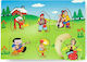 Wooden Kids Peg Puzzle Musical Instruments 6pcs Anelixi
