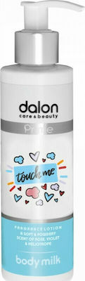 Dalon Touch Me Body Milk Hidratantă Loțiune pentru Corp cu Aromă de Pudră 200ml