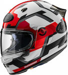 Arai Quantic Full Face Helmet with Pinlock ECE 22.05 Face Red