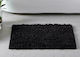 Linea Home Bath Mat Cotton Noodle LH2044001-2 Black 60x90cm