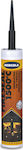 Mercola Fireseal Sealant Silicone High Temperature Black 310ml