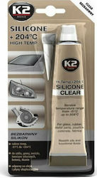 K2 Sealant Silicone High Temperature Transparent 85gr K2-