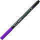 Lyra Aqua Brush Duo Design Marker 4mm Purple