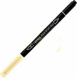 Lyra Aqua Brush Duo Μαρκαδόρος Σχεδίου Κίτρινος...
