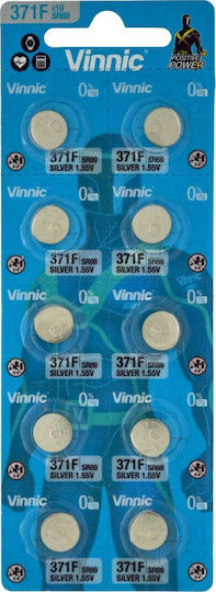 Vinnic Positive Power Μπαταρία Silver Oxide Ρολογιών SR69 1.55V 1τμχ