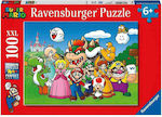 Детски Пъзел Super Mario 100бр Ravensburger