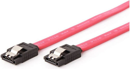 Gembird 7-Pin SATA III to 7-Pin SATA III Cable 30cm Red (CC-SATAM-DATA-0.3M)