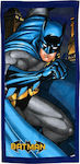 Stamion Batman Kinder-Strandtuch Blau 140x70cm