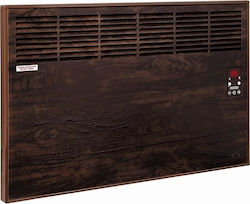 Vigo EPK 4570 Wood EPK4570W Convector Heater Wall 1000W with Electronic Thermostat 70x45cm Black