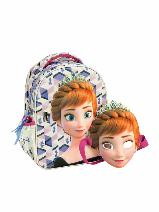 Gim Anna Frozen II School Bag Backpack Kindergarten Multicolored 12lt