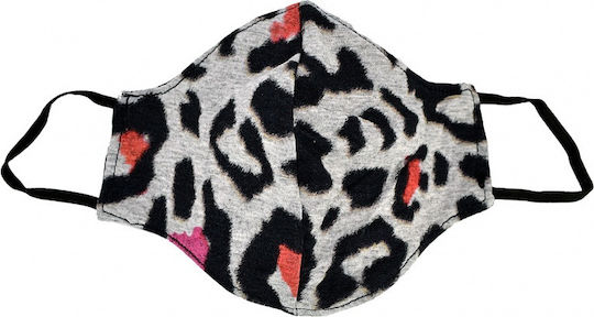 Digas Fabric mask reusable Leopard Protective Mask Fabric 23047-50 1pcs