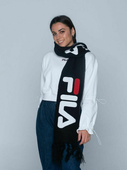 FILA Women's Wool Scarf Black