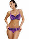 Marko Underwire Bikini Set Bra & Slip Bottom Rihanna with Adjustable Straps Jam