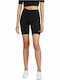 Nike Essential Women's Legging Shorts High Waisted Black